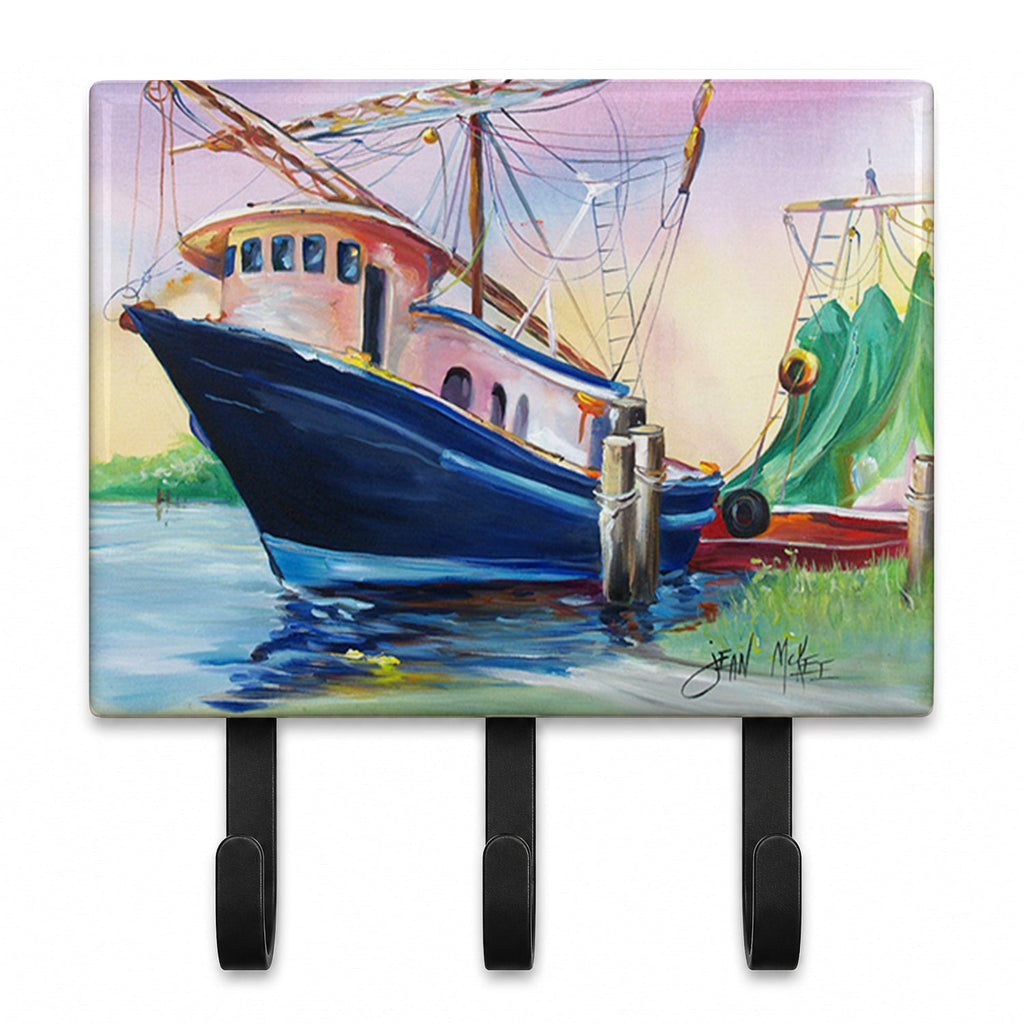 Shrimper Southern Star Leash or Key Holder Wall Hooks, Coat Rack Wall Mount, for Hanging Keys, Towels, Aprons, Leashes