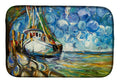 Shrimp Boat  101 Dish Drying Mat Absorbent Dish Drying Mat Pad for Kitchen Counter Dish Drainer Mat for Countertop, 14 x 21", Multicolor