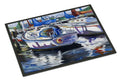 Sunshine Sailboat Doormat Indoor Outdoor 18H X 27W Front Door Mat Rugs for Entryway, Non Slip Washable