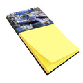 Sunshine Sailboat Watercolor Sticky Note Holder Refillable Dispenser Desk Accessory 3x3 Pad Gift