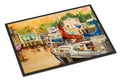 Sunset Bay Sailboat Doormat Indoor Outdoor 24H X 36W Front Door Mat Rugs for Entryway, Non Slip Washable Low Pile,