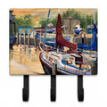 New Sunset Bay Sailboat Leash or Key Holder Wall Hooks, Coat Rack Wall Mount, for Hanging Keys, Towels, Aprons, Leashes