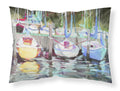 Yellow boat Sailboat Standard Pillowcase Lightweight Super Soft Easy Care Decorative Artwork Pillowcase, Standard