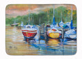 Up the Creek Sailboat Memory Foam Kitchen Mat Machine Washable Anti-Fatigue Cushion Comfort Bath or Kitchen Rug