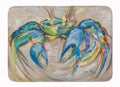 Blue Crab Memory Foam Kitchen Mat Machine Washable Anti-Fatigue Cushion Comfort Bath or Kitchen Rug
