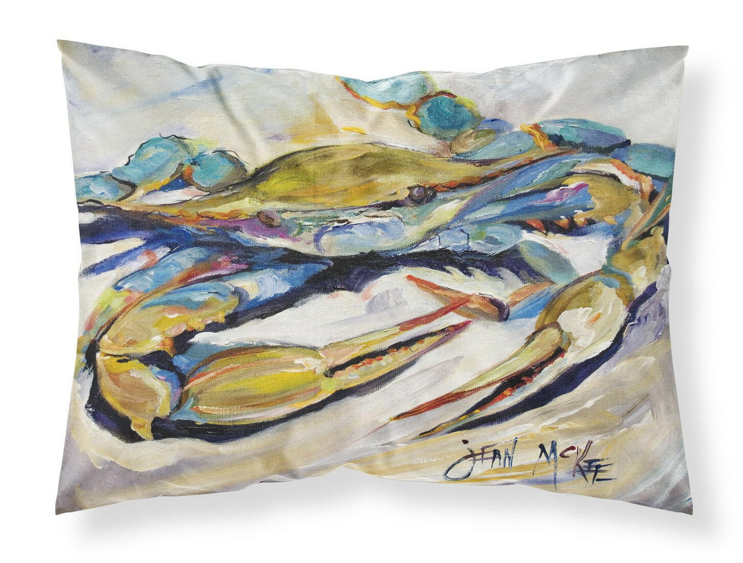 Blue Crab Standard Pillowcase Lightweight Super Soft Easy Care Decorative Artwork Pillowcase, Standard