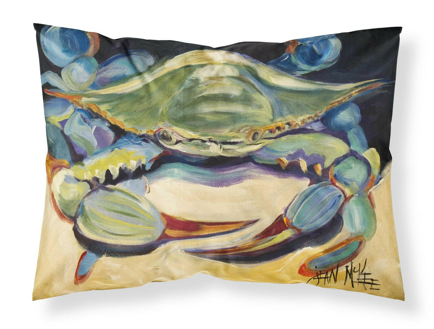 Blue Crab Standard Pillowcase Lightweight Super Soft Easy Care Decorative Artwork Pillowcase, Standard
