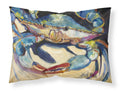 Blue Crab Standard Pillowcase Lightweight Super Soft Easy Care Decorative Artwork Pillowcase, Standard