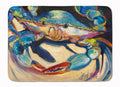 Blue Crab Memory Foam Kitchen Mat Machine Washable Anti-Fatigue Cushion Comfort Bath or Kitchen Rug