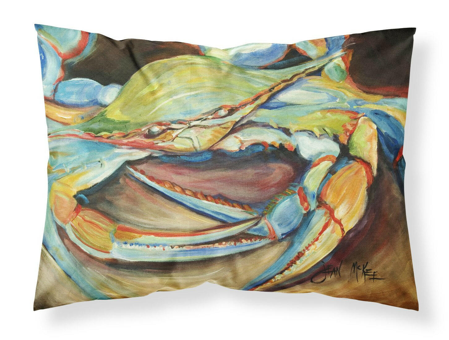 Blue Crab Standard Pillowcase Lightweight Super Soft Easy Care Decorative Artwork Pillowcase, Standard