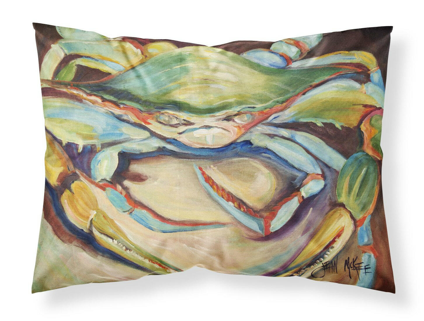 Blue Crab Standard Pillowcase Lightweight Super Soft Easy Care Decorative Artwork Pillowcase, Standard