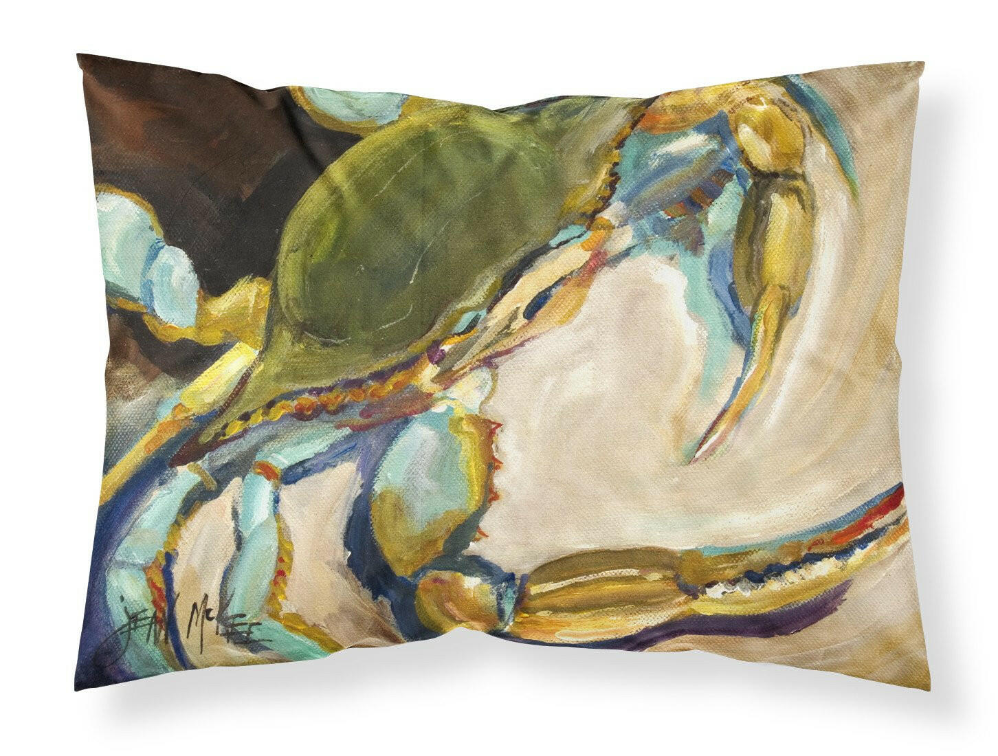Blue Crab Standard Pillowcase Lightweight Super Soft Easy Care Decorative Artwork Pillowcase, Standard