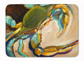 Blue Crab Memory Foam Kitchen Mat Machine Washable Anti-Fatigue Cushion Comfort Bath or Kitchen Rug