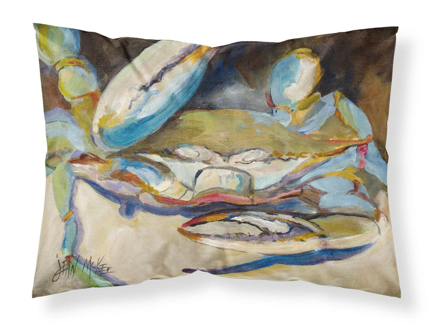 Big Crab Claw Blue Crab Standard Pillowcase Lightweight Super Soft Easy Care Decorative Artwork Pillowcase, Standard