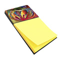 Blue Crab Stars Watercolor Sticky Note Holder Refillable Dispenser Desk Accessory 3x3 Pad Gift