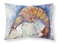 Shrimp Standard Pillowcase Lightweight Super Soft Easy Care Decorative Artwork Pillowcase, Standard