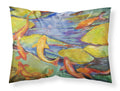Koi Standard Pillowcase Lightweight Super Soft Easy Care Decorative Artwork Pillowcase, Standard
