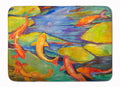 Koi Memory Foam Kitchen Mat Machine Washable Anti-Fatigue Cushion Comfort Bath or Kitchen Rug