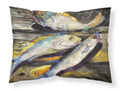 Fish on the Dock Standard Pillowcase Lightweight Super Soft Easy Care Decorative Artwork Pillowcase, Standard