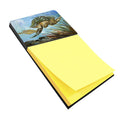 Loggerhead Sea Turtle Watercolor Sticky Note Holder Refillable Dispenser Desk Accessory 3x3 Pad Gift