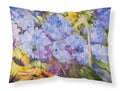 Hydrangeas and Sunflowers Standard Pillowcase Lightweight Super Soft Easy Care Decorative Artwork Pillowcase, Standard