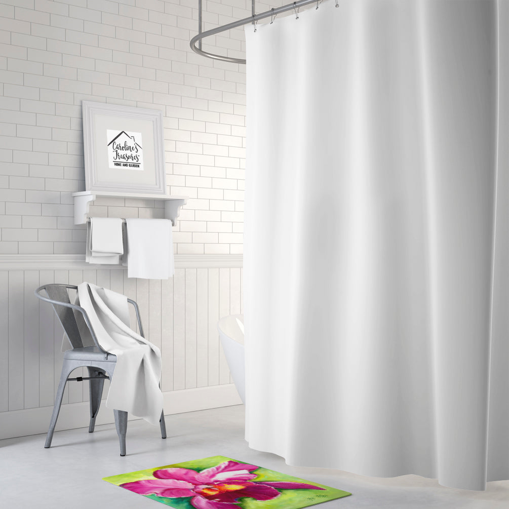 Orchid Memory Foam Kitchen Mat Machine Washable Anti-Fatigue Cushion Comfort Bath or Kitchen Rug
