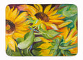 Sunflowers Memory Foam Kitchen Mat Machine Washable Anti-Fatigue Cushion Comfort Bath or Kitchen Rug