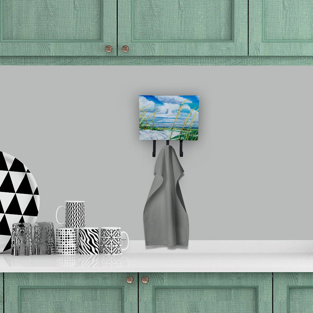 Sea Oats Leash or Key Holder Wall Hooks, Coat Rack Wall Mount, for Hanging Keys, Towels, Aprons, Leashes