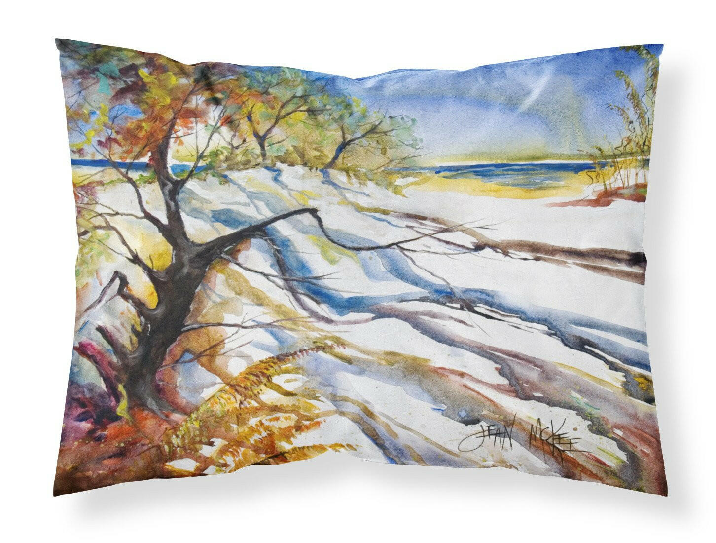 Sand Dune Standard Pillowcase Lightweight Super Soft Easy Care Decorative Artwork Pillowcase, Standard