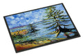 Life on the Causeway Doormat Indoor Outdoor 18H X 27W Front Door Mat Rugs for Entryway, Non Slip Washable