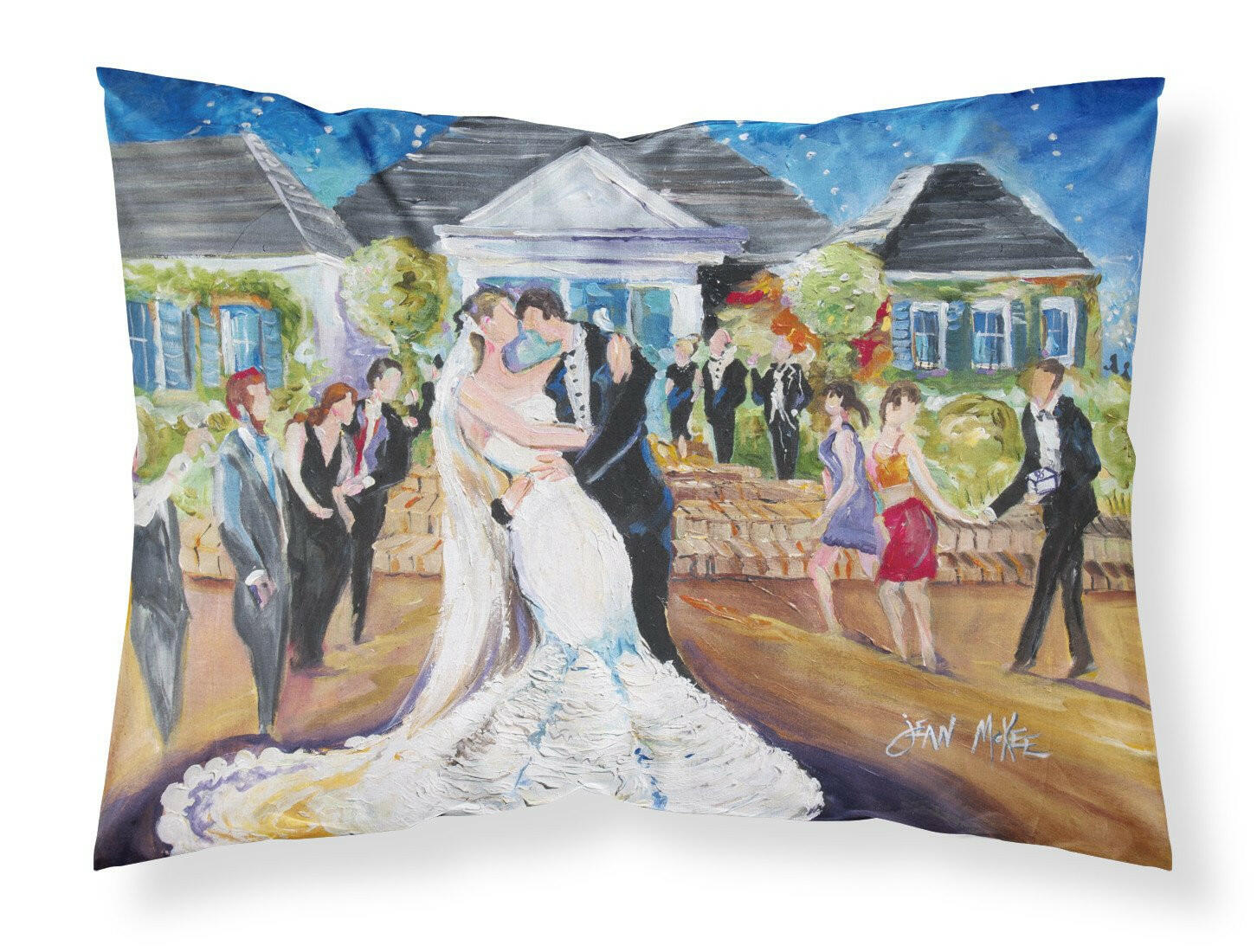 Our Wedding Day Standard Pillowcase Lightweight Super Soft Easy Care Decorative Artwork Pillowcase, Standard