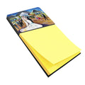 Our Wedding Day Watercolor Sticky Note Holder Refillable Dispenser Desk Accessory 3x3 Pad Gift