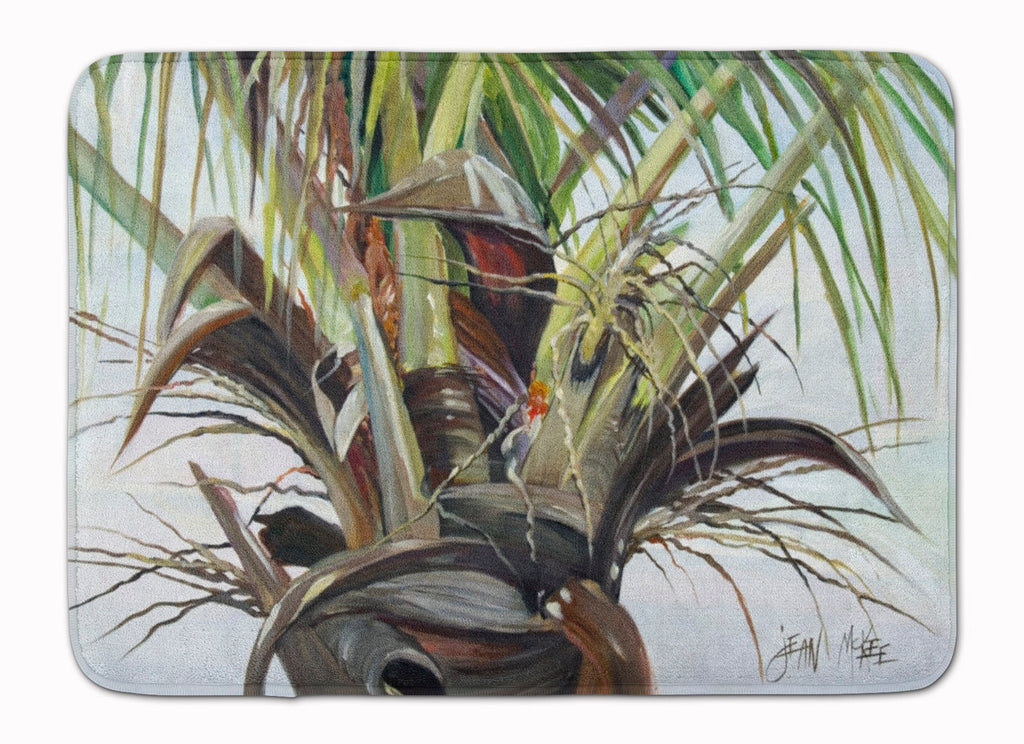 Top Palm Tree Memory Foam Kitchen Mat Machine Washable Anti-Fatigue Cushion Comfort Bath or Kitchen Rug