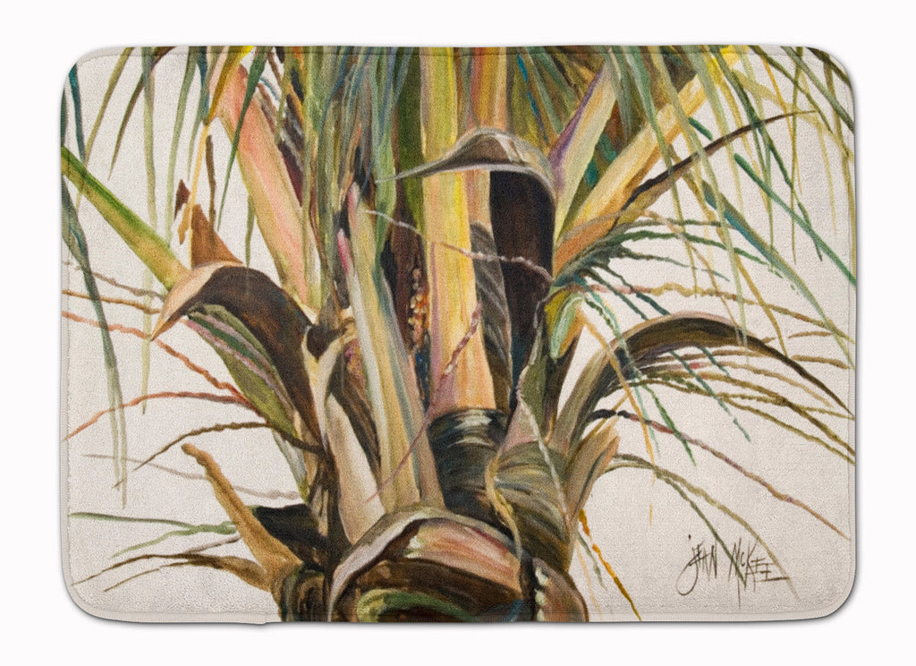 Top Coconut Tree Memory Foam Kitchen Mat Machine Washable Anti-Fatigue Cushion Comfort Bath or Kitchen Rug