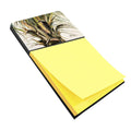 Top Coconut Tree Watercolor Sticky Note Holder Refillable Dispenser Desk Accessory 3x3 Pad Gift