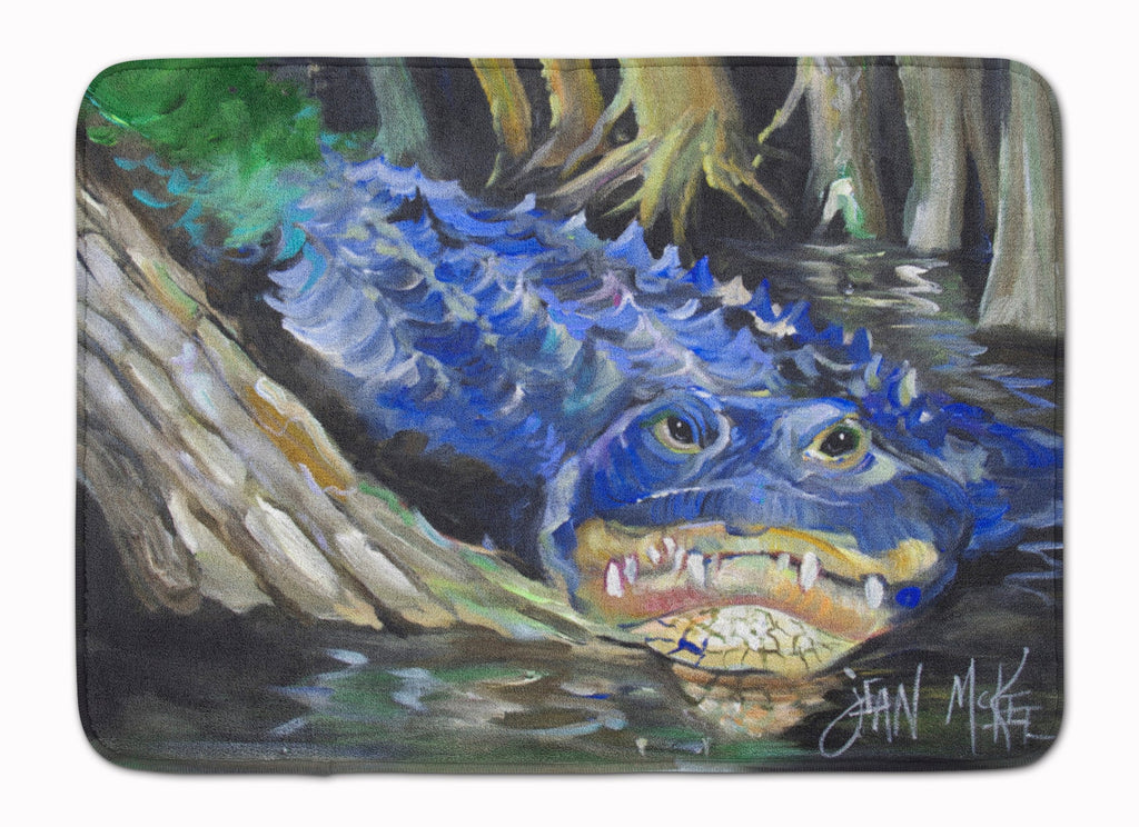 Blue Alligator Memory Foam Kitchen Mat Machine Washable Anti-Fatigue Cushion Comfort Bath or Kitchen Rug