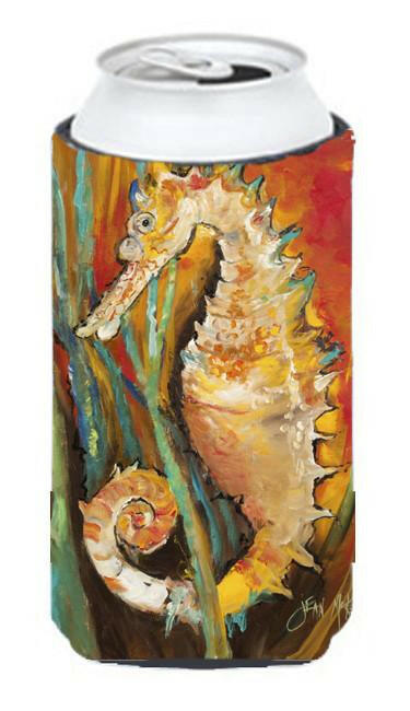 Seahorse Tall Boy Hugger Can Cooler Sleeve Machine Washable Drink Collapsible Insulator Beverage Insulated Holder