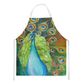 Bling Peacock Apron Cooking Kitchen Server Baking Crafts Gardening for Adult Women Men, Unisex, Large, Multicolor