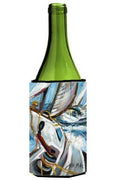 Pain Killer Sailboat Race Wine Bottle Hugger Gift Sleeve for Standard 750 ml Bottles, Insulated Reusable Also Fits Mini Shot & Pint Bottles