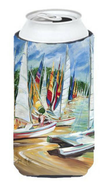 Eastern Shore Sailboats Tall Boy Hugger Can Cooler Sleeve Machine Washable Drink Collapsible Insulator Beverage Insulated Holder
