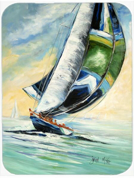 Cruising the Coast Sailboats Mouse Pad, Heat Resistant Trivet Hot Pad , Non Slip Rubber Desk Mat, Kitchen Counter Protector, Home Office Decor Gift
