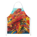 Crawfish Apron Cooking Kitchen Server Baking Crafts Gardening for Adult Women Men, Unisex, Large, Multicolor