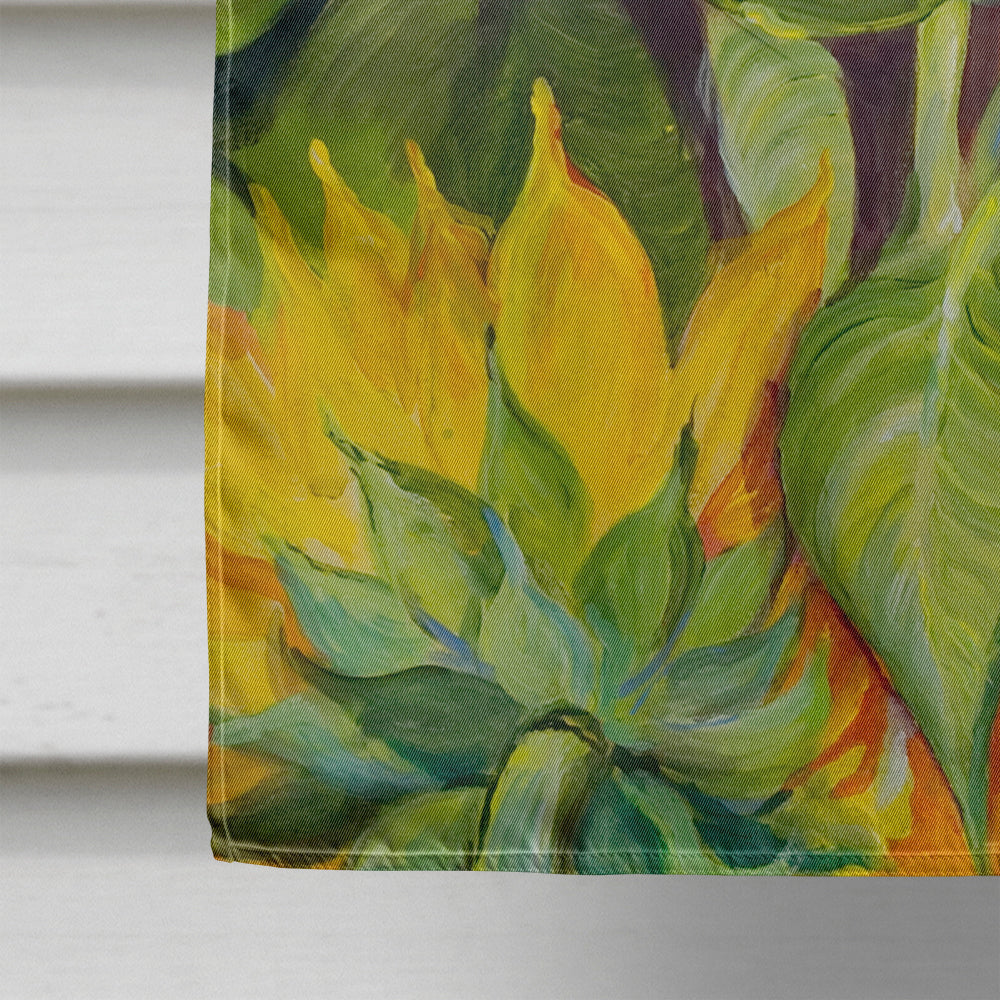 Sunflowers House Flag 28x40 Porch Sleeve Pole Decorative Outside Yard Banner Artwork Wall Hanging, Polyester