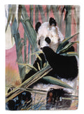 Giant Panda House Flag 28x40 Porch Sleeve Pole Decorative Outside Yard Banner Artwork Wall Hanging, Polyester