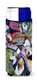 Parrots Slim Can Hugger , Insulated Foam Hugger for 12 oz Slim Cans, Beer Bottles & Water Bottles, Printed in USA