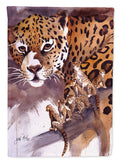 Cheetah House Flag 28x40 Porch Sleeve Pole Decorative Outside Yard Banner Artwork Wall Hanging, Polyester