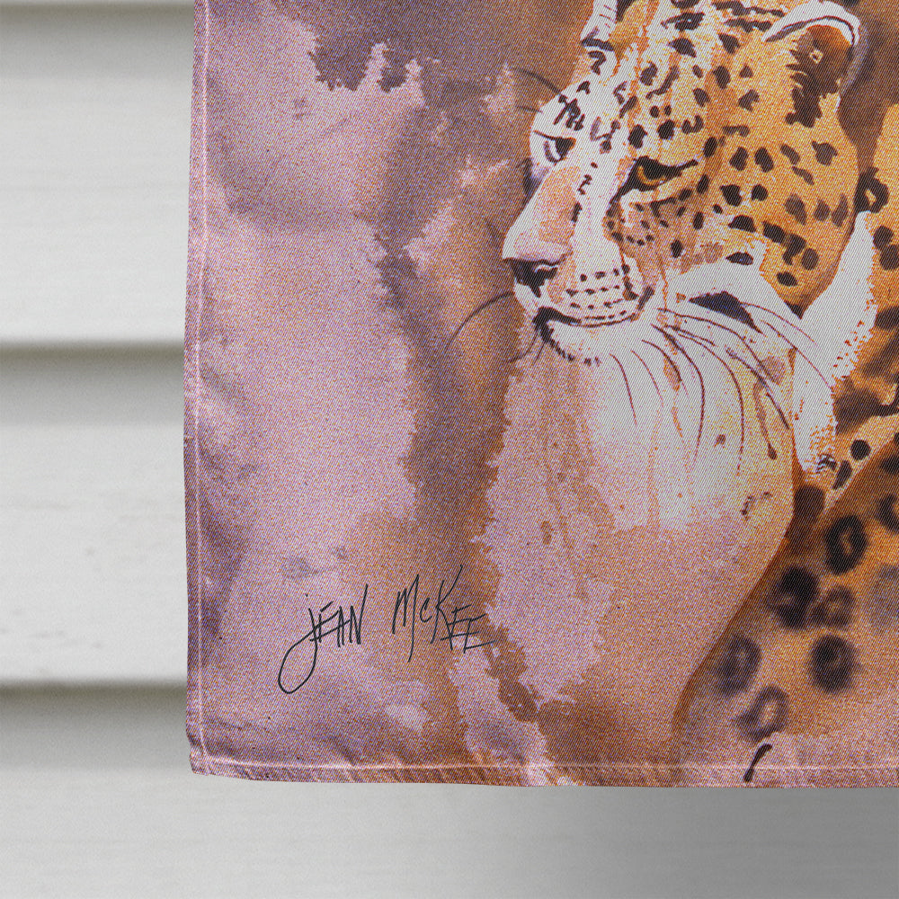 Cheetah, Lion, and Zebra House Flag 28x40 Porch Sleeve Pole Decorative Outside Yard Banner Artwork Wall Hanging, Polyester