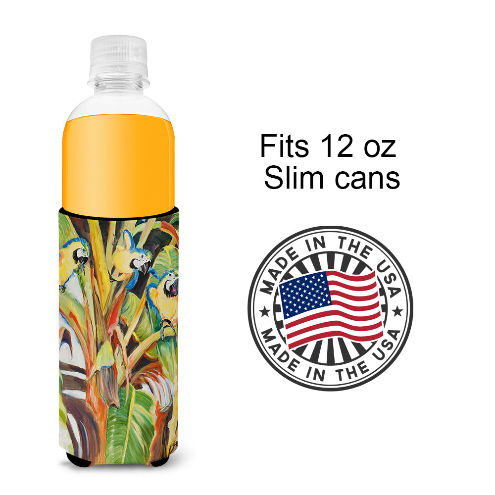 Parrots Slim Can Hugger , Insulated Foam Hugger for 12 oz Slim Cans, Beer Bottles & Water Bottles, Printed in USA