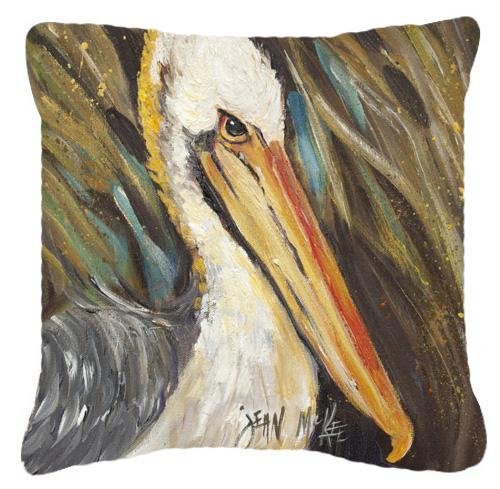 Pelican lookin West Decorative Throw Pillow 18x18 Indoor Outdoor Accent Cushion, Fabric Cover with Insert for Sofa, Bed, Porch & Living Room