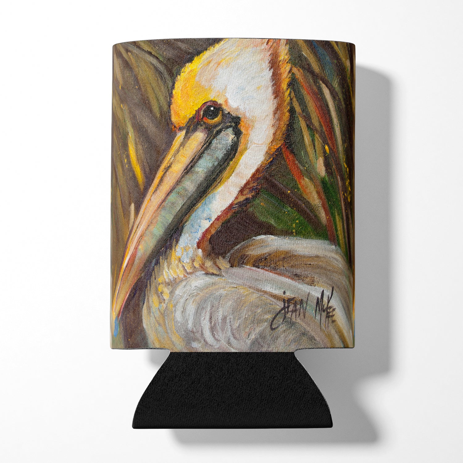Pelican lookin East Can or Bottle Hugger Cooler Sleeve for Standard 12 oz Cans, Insulated Foam Beer & Soda Can Hugger Reusable